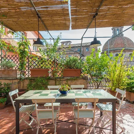 דירה Piazza Lovatelli Luxury Penthouse רומא
