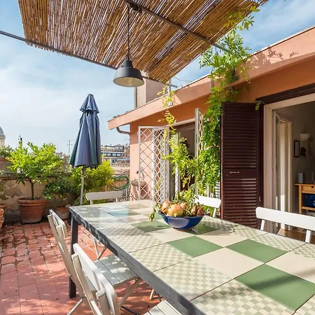 דירה Piazza Lovatelli Luxury Penthouse רומא
